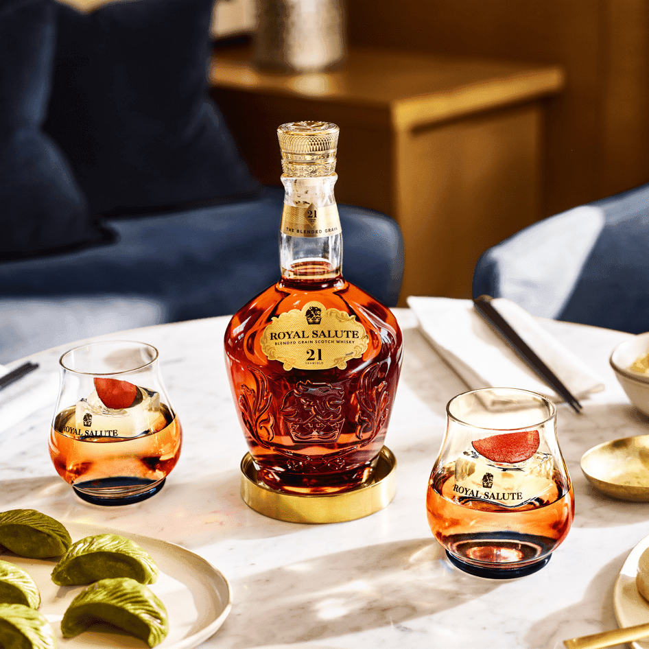 Whisky Escocês Blended 21 Anos Royal Salute The Blended Grain Garrafa 700ml